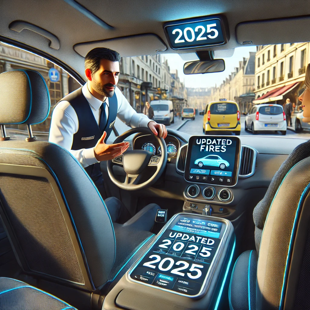 France : hausse des tarifs des taxis depuis le 1er février 2025